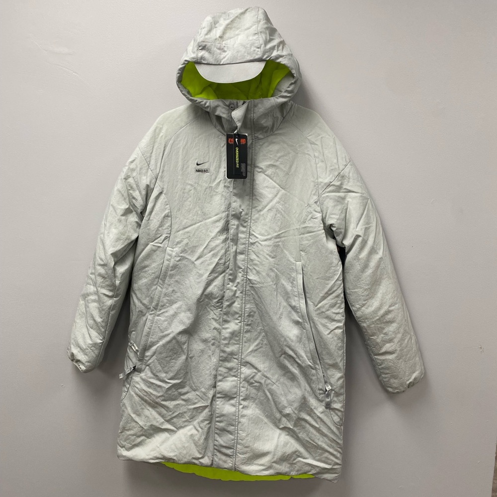 Tianlang Football Nike F.C. mid-length sports jacket CT2515-077 Size Large